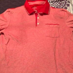 Allen Solly Men's Red Polo Shirt